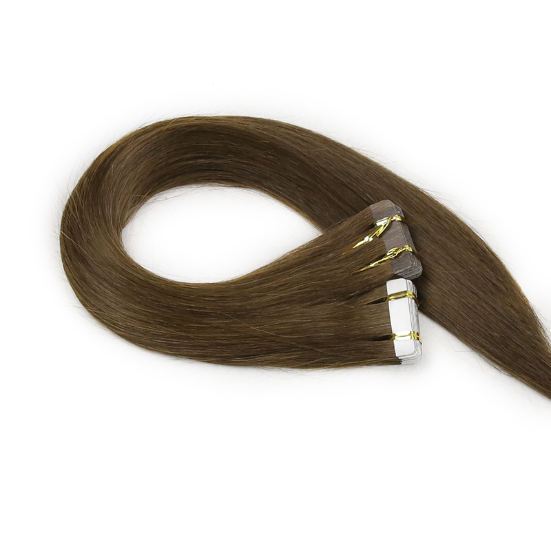 Wholesale Top selling Remy Hair Extensions Virgin Straight Natural Human Tape Hair extension